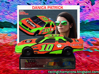 Danica Patrick #10 GoDaddy Go Daddy Racing Champions 1/64 NASCAR diecast blog 2018 Indianapolis 500 Indy  rookie sexy 2012 2017