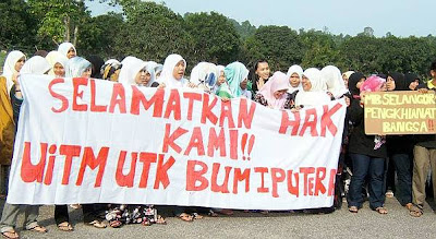 Sekitar bantahan Pelajar UiTM