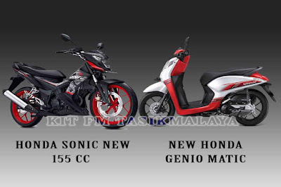 Harga Honda Sonic Dan Genio 2024