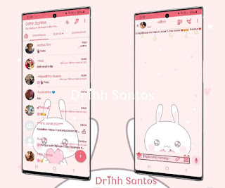 Rosa Rabbit Theme For YOWhatsApp & Fouad WhatsApp By Driih Santos