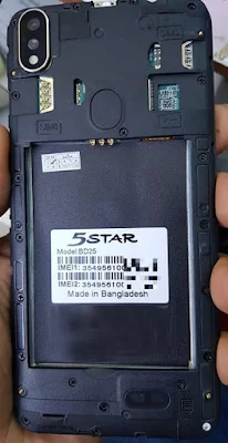 5Star BD25 Flash File | Firmware  MT6580 5.1 LCD Fix Hang Logo & Dead Recovery Firmware File