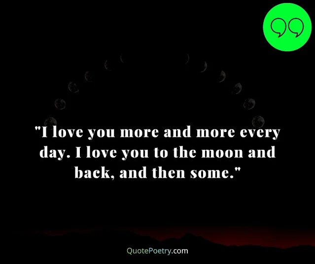 I Love You To The Moon and Back Quotes