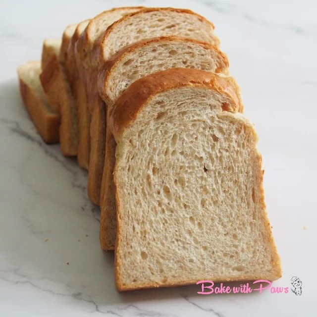 Wholemeal Soft Bread (Hybrid Sourdough Discard)