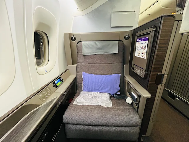 Review: ANA NH105 First Class THE SUITE Boeing 777-300ER Los Angeles (LAX) to Tokyo Haneda (HND)