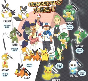 Pokemon Netsuke Mascot BW Selection TTA