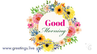 Latest Good morning floral Greetings HD