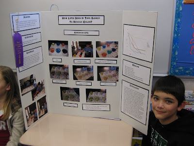 Mamas Hugs: 5th Grade Science Fair