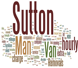 man with van Sutton removals