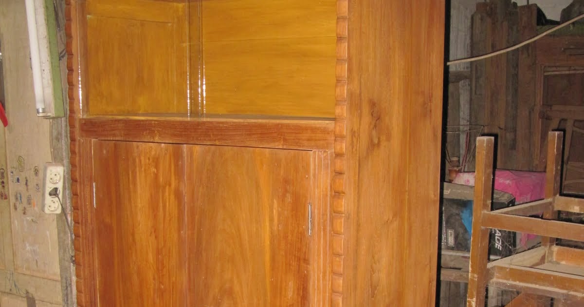 Mebel Jati Lawas Almari Makan Jati 2 pintu 