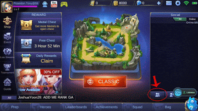 cara login mobile legends tanpa harus menunggu level 8
