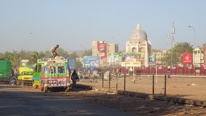 In front of the Al Quoods is big amount of Garbage removed