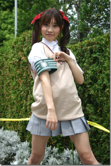 toaru kagaku no railgin / toaru majutsu no index cosplay - shirai kuroko from comiket 2010