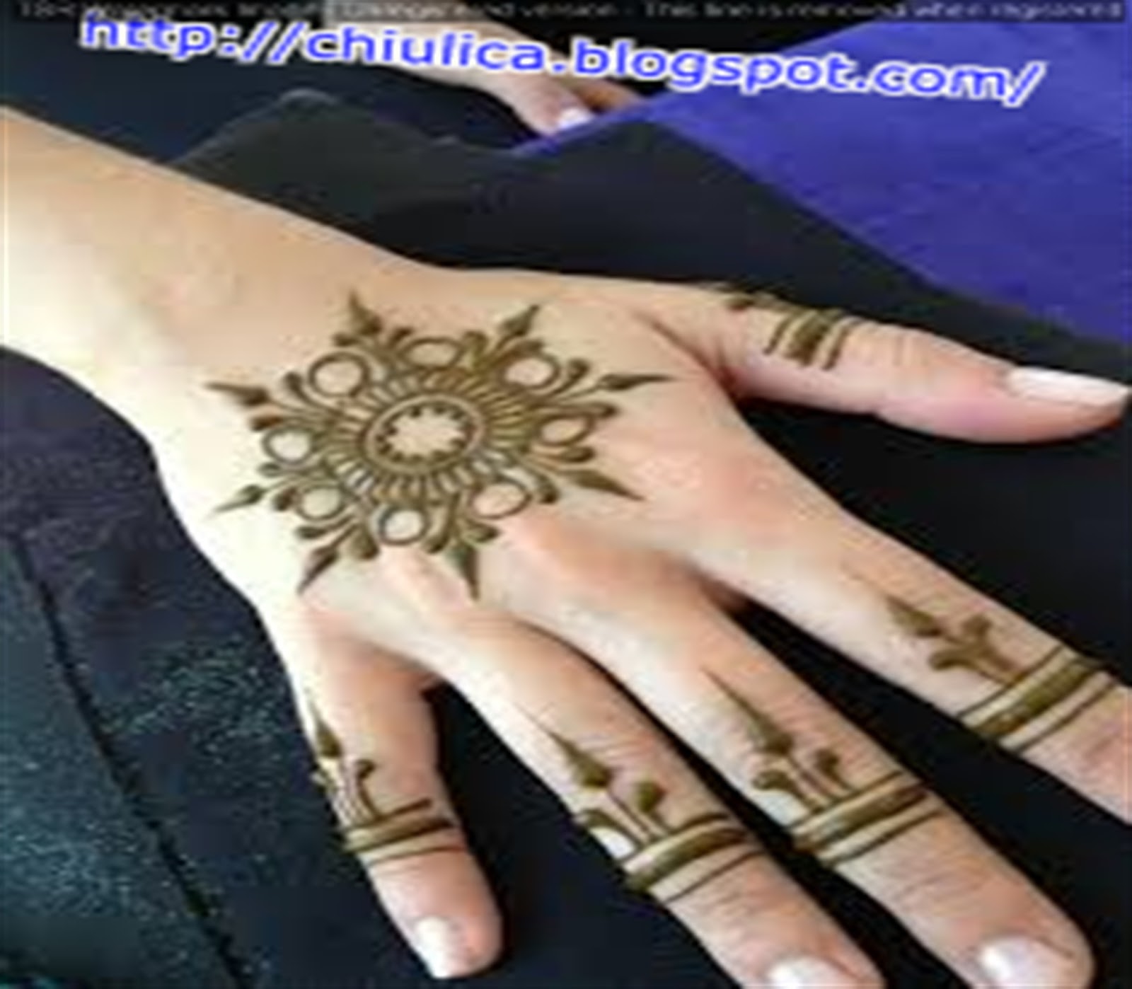 Henna Simple Untuk Kaki  makedes.com