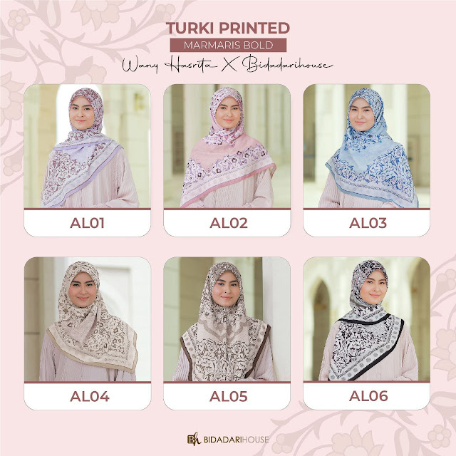 Tudung Cotton Turki By Wany Hasrita Koleksi Raya 2022