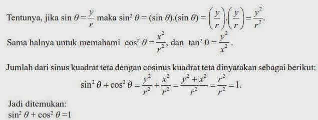  Mtk Rumus Persamaan Identitas Trigonometri Pendidikan 