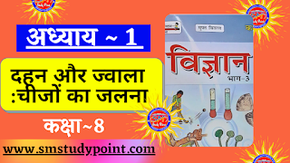 Class 8th Science Solution Chapter 1  Bihar Board Class 8  दहन और ज्वाला  चीजों का जलना  कक्षा 8वीं विज्ञान सभी प्रश्नों के उत्तर