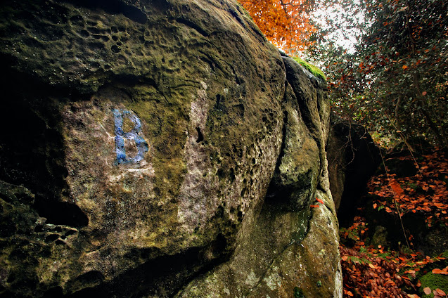 La Gorge aux Loups, forêt de Fontainebleau.