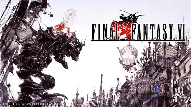 Final Fantasy VI em segundo lugar.