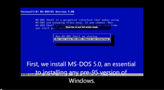 Video shows all 20 years of Windows versions installed in sequence, in 77 minutes.