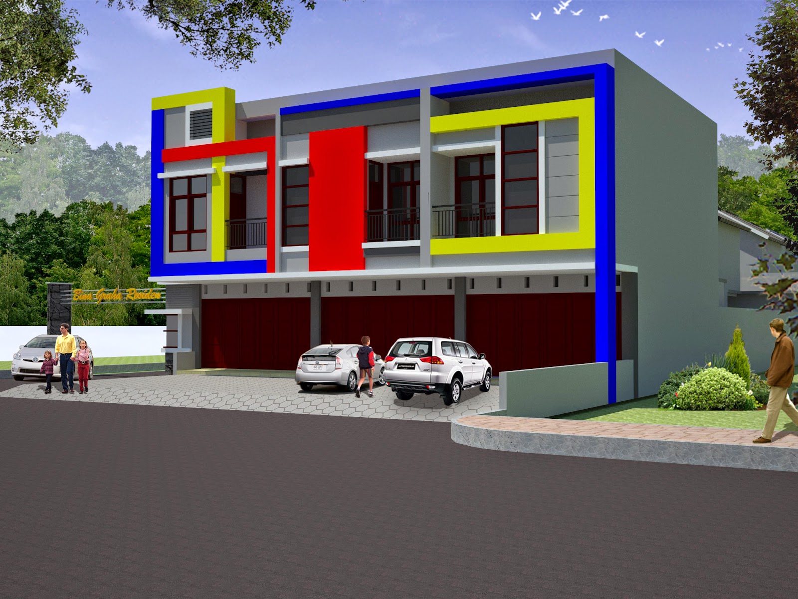 106 Gambar  Rumah Ruko  Minimalis Sederhana  Gambar  Desain  