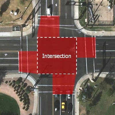 Arizona law aims to redefine street intersection for red-light runners.