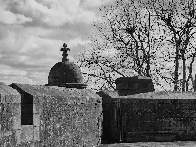 jiemve, Saint-Malo, rempart, noir et blanc