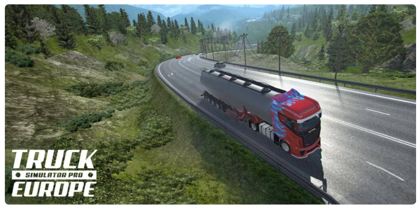 Truck Simulator PRO Europe MOD + APK for Andriod