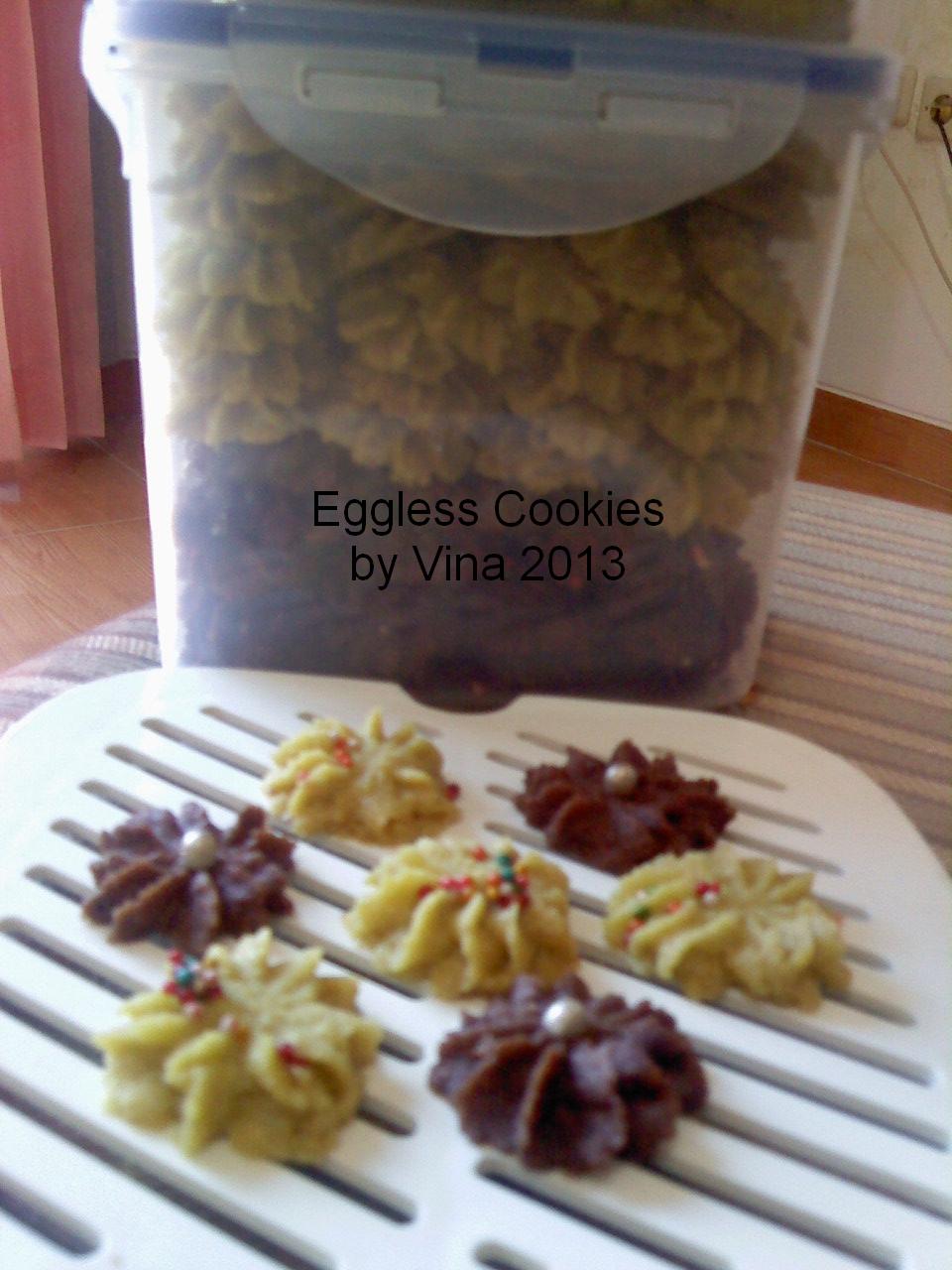 Dapoer Vina : Eggless Cookies