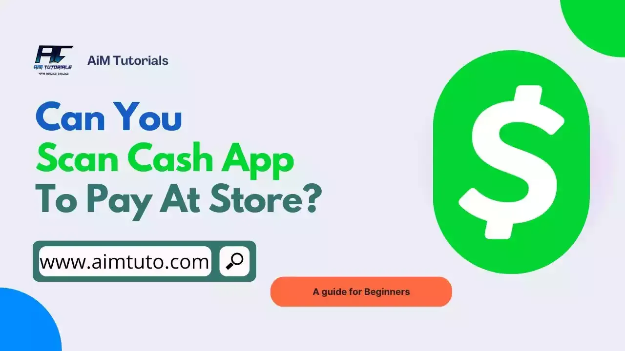 can you scan cash app to pay at store