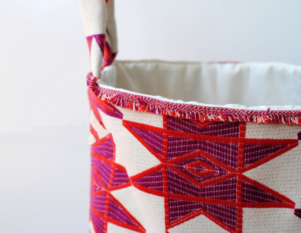 DIY Fabric Basket Tutorial