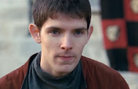 Merlin The Tears of Uther Pendragon screencaps Colin Morgan eyes magic images photos pictures screengrabs