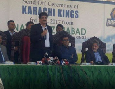 Karachi Kings See OFF Ceremony