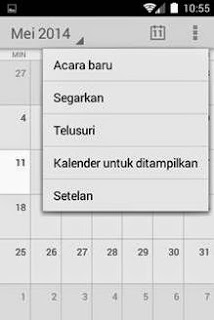 syncronisasi google calendar di android
