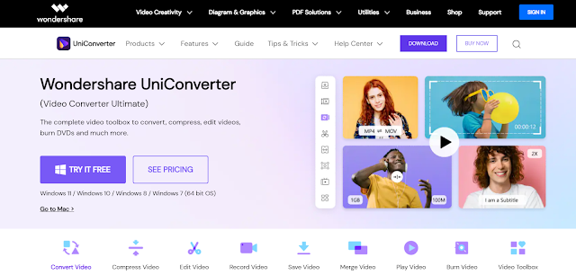 Wondershare UniConverter - Free Video Converter