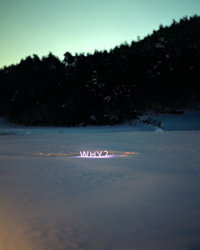 Glowing Text Installations by Lee Jung
