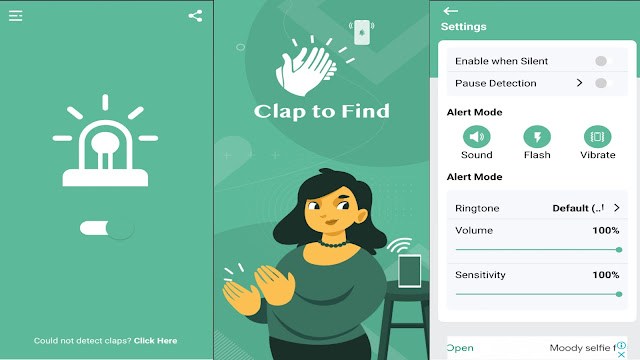 تطبيق  Clap To Find تطبيق العثور على الهاتف بالتصفيق مجانا