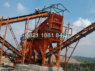 Jual Stone Crusher Plant Kapasitas 50-80 Ton Per Jam (Jaw-Jaw-Jaw)