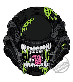 kidrobot Madballs Horrorballs Alien Xenomorph