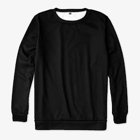 Breathe All-over Print Sweatshirt Black