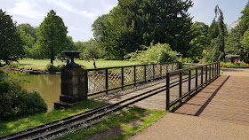 Pavilion Gardens Miniature Railway in Buxton