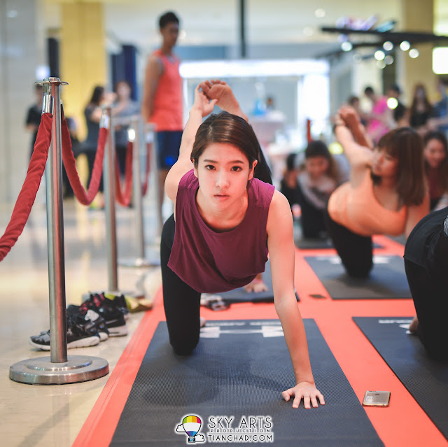 Yoga Session in conjunction with International Woman's Day @ under Armour Pavilion KL