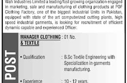 Get Jobs In Wah Industries Limited Wah Cantt