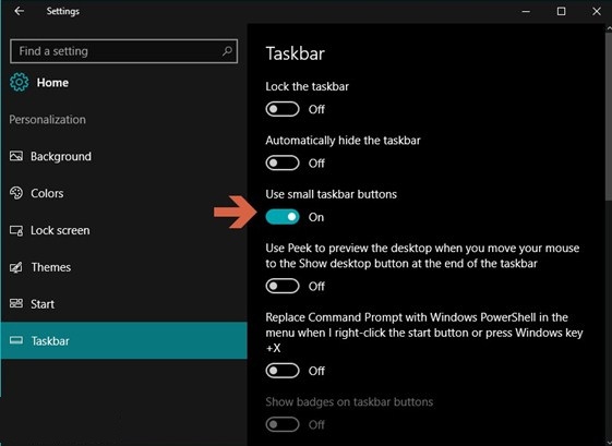 Cara Mengecilkan Icon Pada Taskbar Windows 10 - ID Files