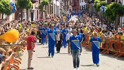 Teror lleno para ver a la UD Las Palmas