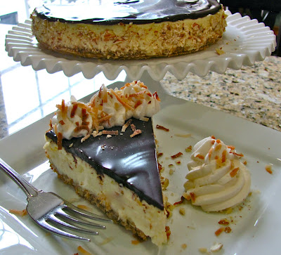 Sprinkle Some Sunshine!: coconut almond cheesecake with ...