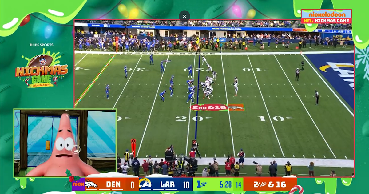 NickALive!: Nickelodeon's Second Annual NFL Broadcast Featured