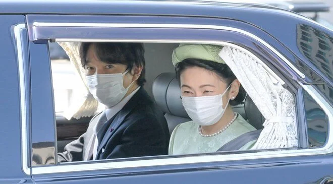 Empress Masako, Crown Prince Akishino, Crown Princess Kiko, Princess Mako and Princess Kako