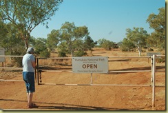 Pat opening Bungles Gate