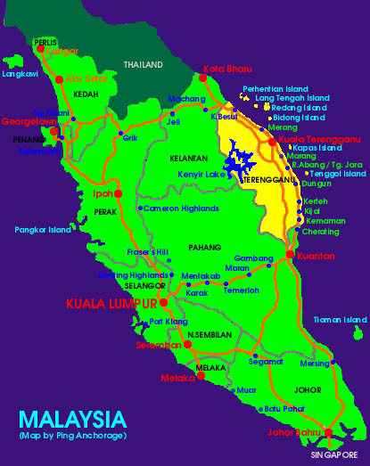 Map Of Asia With Capitals. map of asia with capitals.