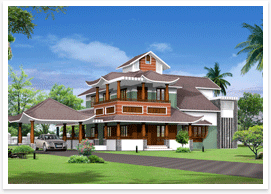 Unique House Designs on Unique Beautiful Home Exterior Design Kerala Home Design